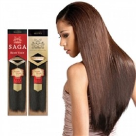 SAGA 100% REMY HUMAN HAIR WEAVING SAGA GOLD YAKY SUPER SALE